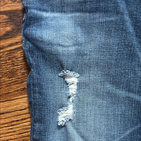 AG Adriano Goldschmied Distressed Blue Jeans - Picture 5 of 11